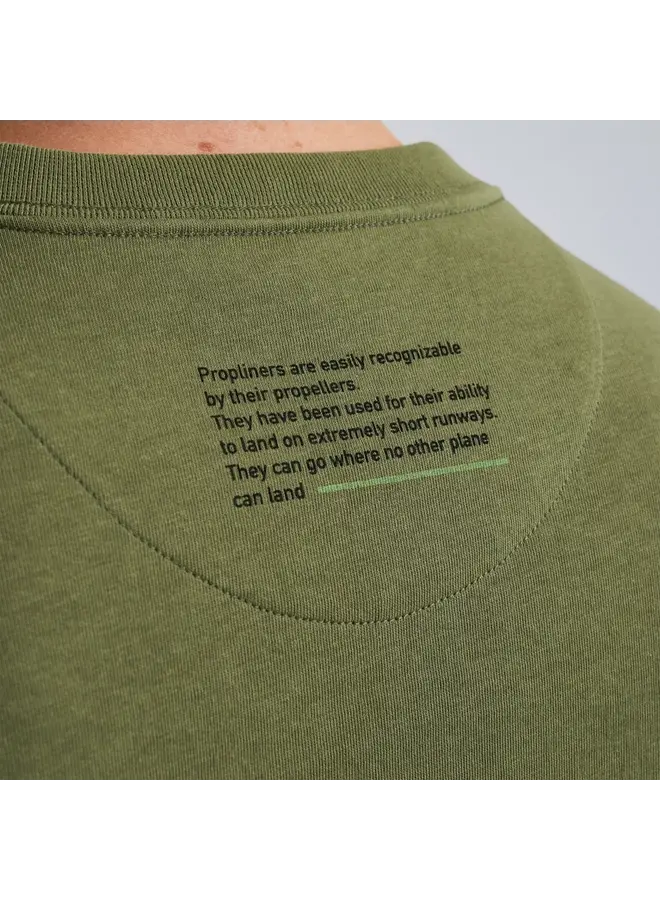PTSS2502577 6380 PME Legend Short sleeve r-neck single jersey Loden Green