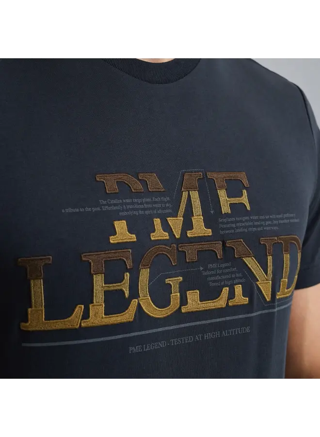 PTSS2502553 5281 PME Legend Short sleeve r-neck single jersey Salute