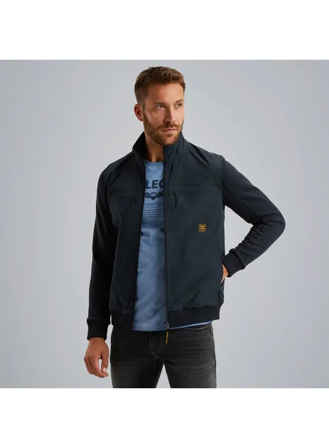 PSW2502478 5281 PME Legend Zip jacket sweat mixed padded Salute
