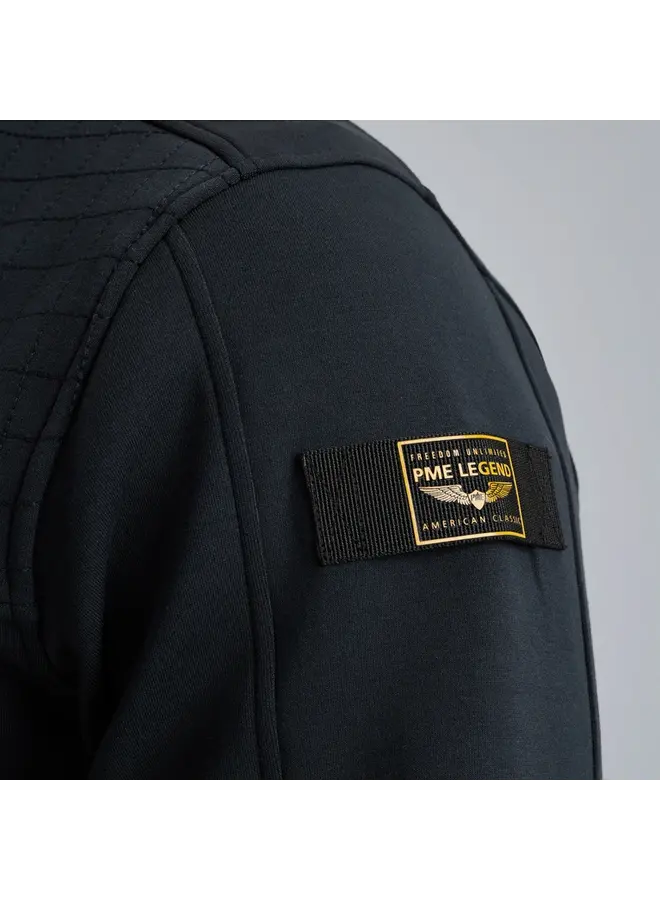 PSW2502476 5281 PME Legend Zip jacket spacer look sweat Salute