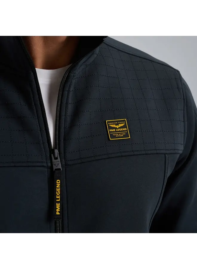 PSW2502476 5281 PME Legend Zip jacket spacer look sweat Salute