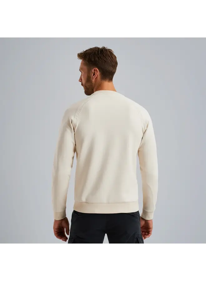 PSW2502471 7013 PME Legend Crewneck soft light sweat Bone White