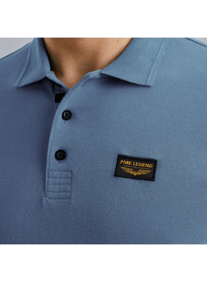 PPSS2502899 5393 PME Legend Short sleeve polo trackway polo Ashleigh Blue