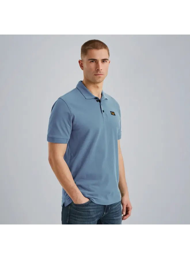 PPSS2502899 5393 PME Legend Short sleeve polo trackway polo Ashleigh Blue