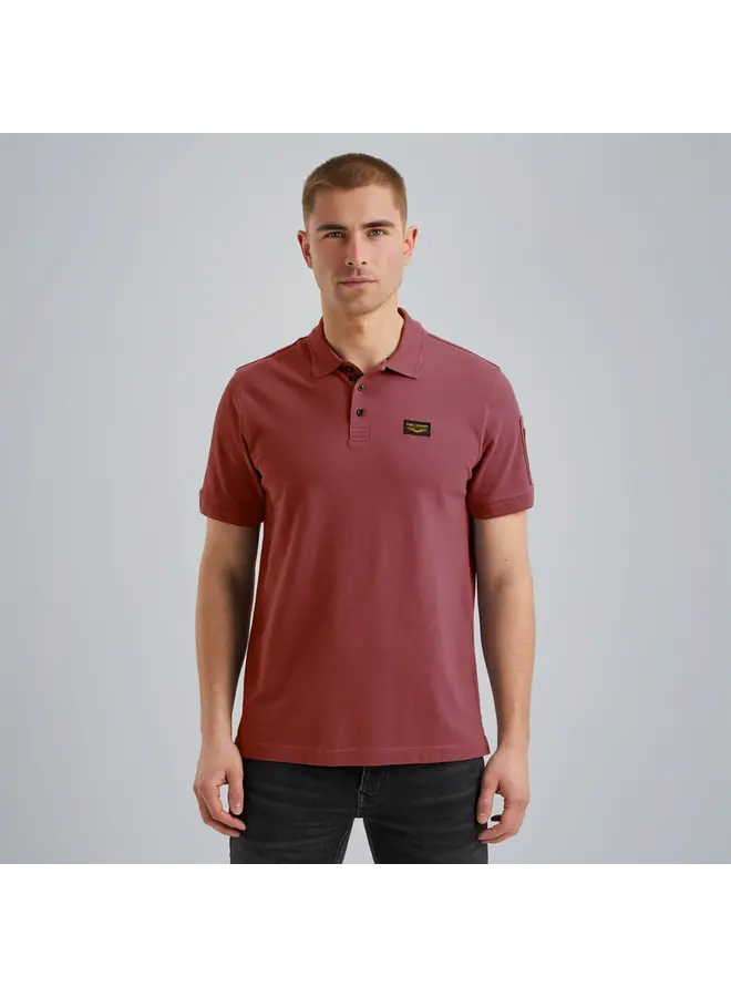 PPSS2502899 4021 PME Legend Short sleeve polo trackway polo Dry Rose