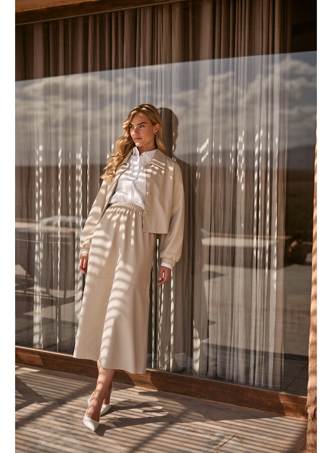 NKS10014 9 Nukus Charlotte Skirt Sand