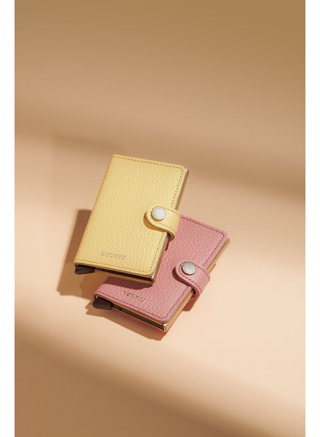 Secrid Miniwallet pebble rose