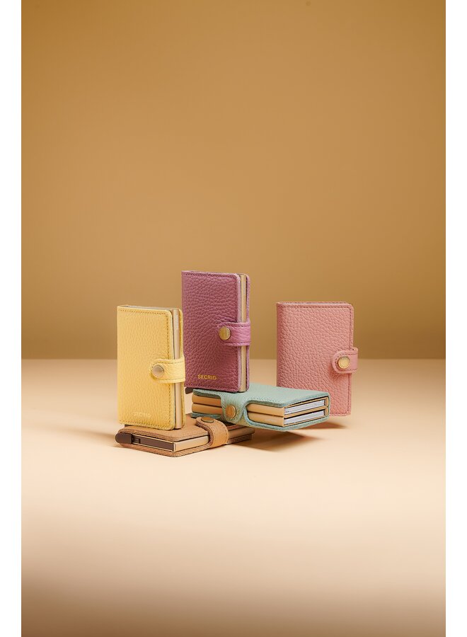 Secrid Miniwallet pebble butter yellow