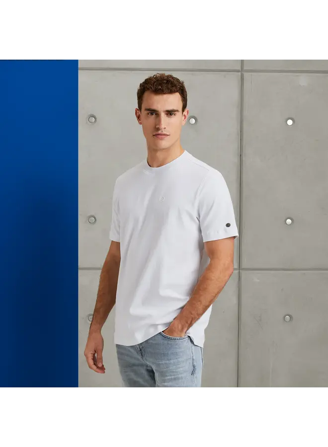CTSS2502510 7002 Cast Iron Crewneck regular fit interlock essential Snow White