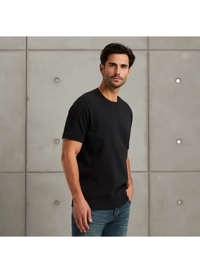 CTSS2502510 999 Cast Iron Crewneck regular fit interlock essential Black