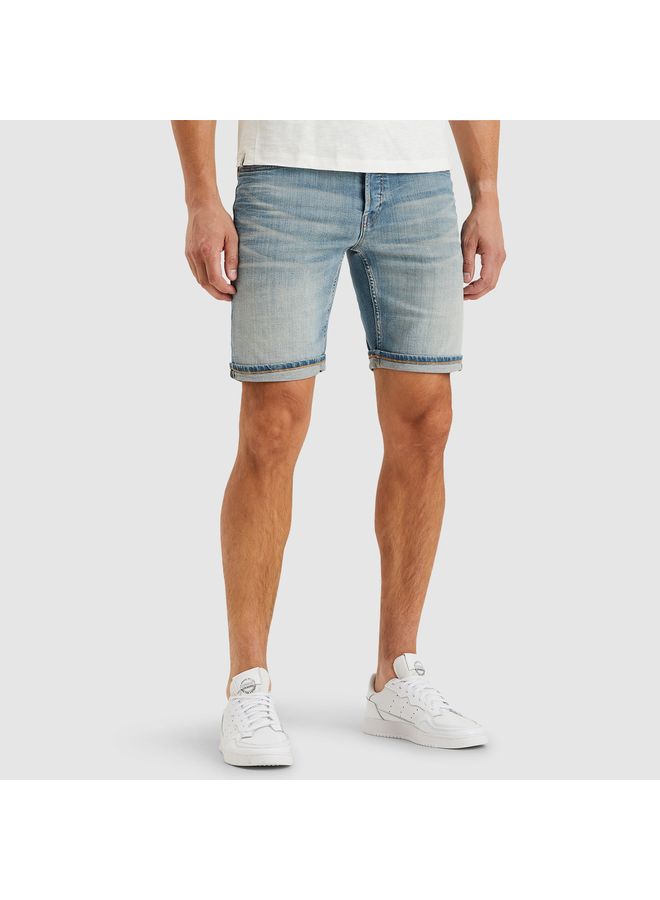 CSH2503678 DSF Cast Iron SHIFTBACK SHORTS DESERT SAND FINISH Denim Shade Fresh