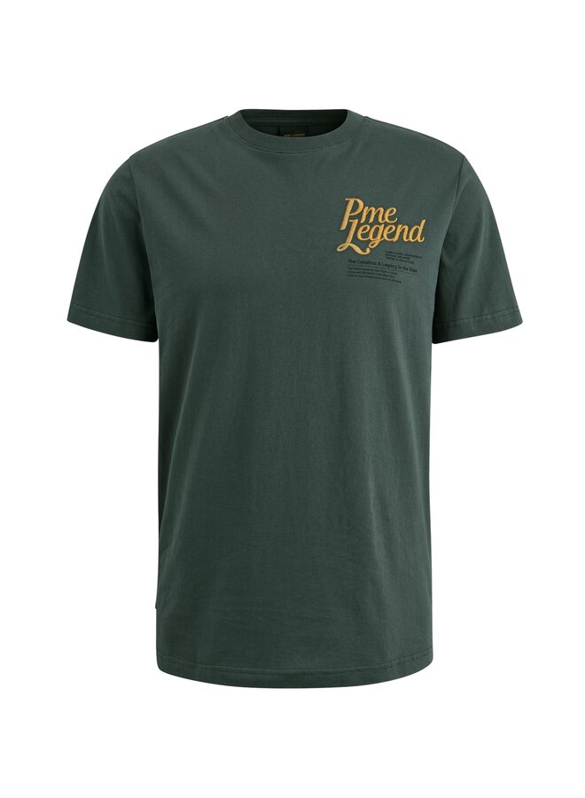 PTSS2503569 6147 PME Legend Short sleeve r-neck single jersey Green Gables