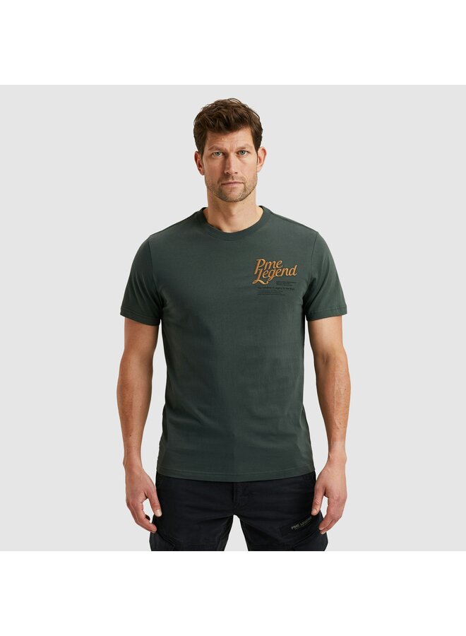 PTSS2503569 6147 PME Legend Short sleeve r-neck single jersey Green Gables