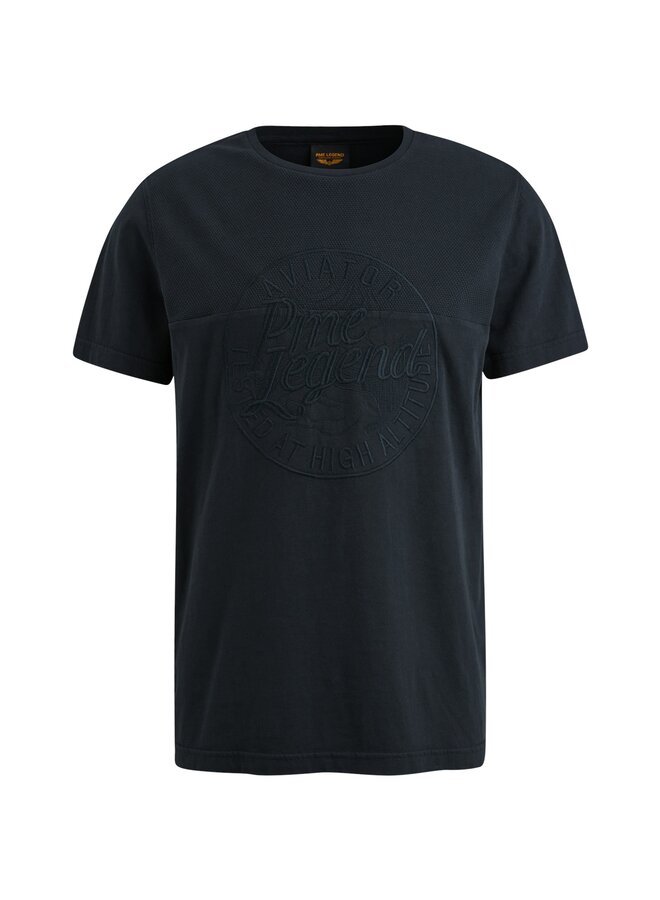PTSS2503568 5281 PME Legend Short sleeve r-neck pique mix Salute