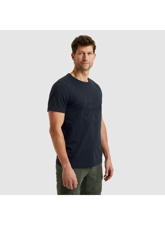 PTSS2503568 5281 PME Legend Short sleeve r-neck pique mix Salute