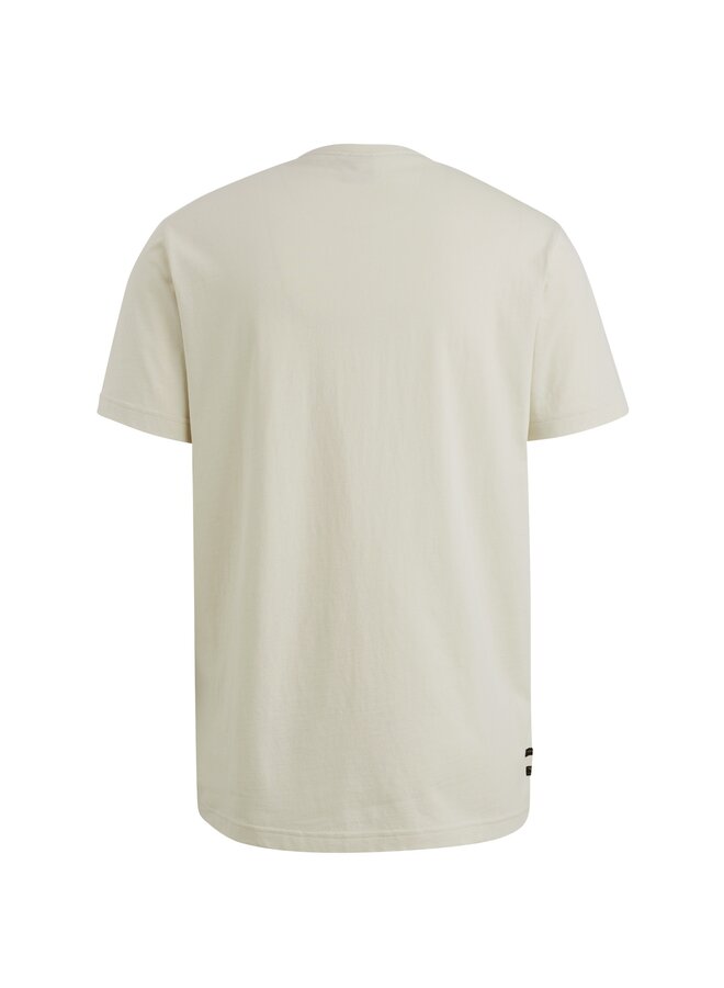 PTSS2503562 7013 PME Legend Short sleeve r-neck single jersey Bone White