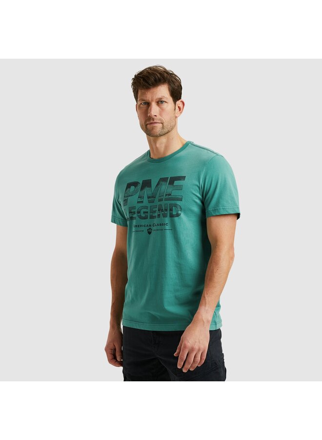 PTSS2503562 6072 PME Legend Short sleeve r-neck single jersey Deep Jungle