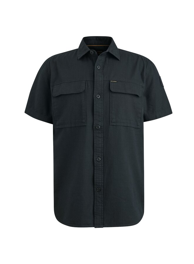 PSIS2503242 5281 PME Legend Short Sleeve Shirt Slub Cotton Salute