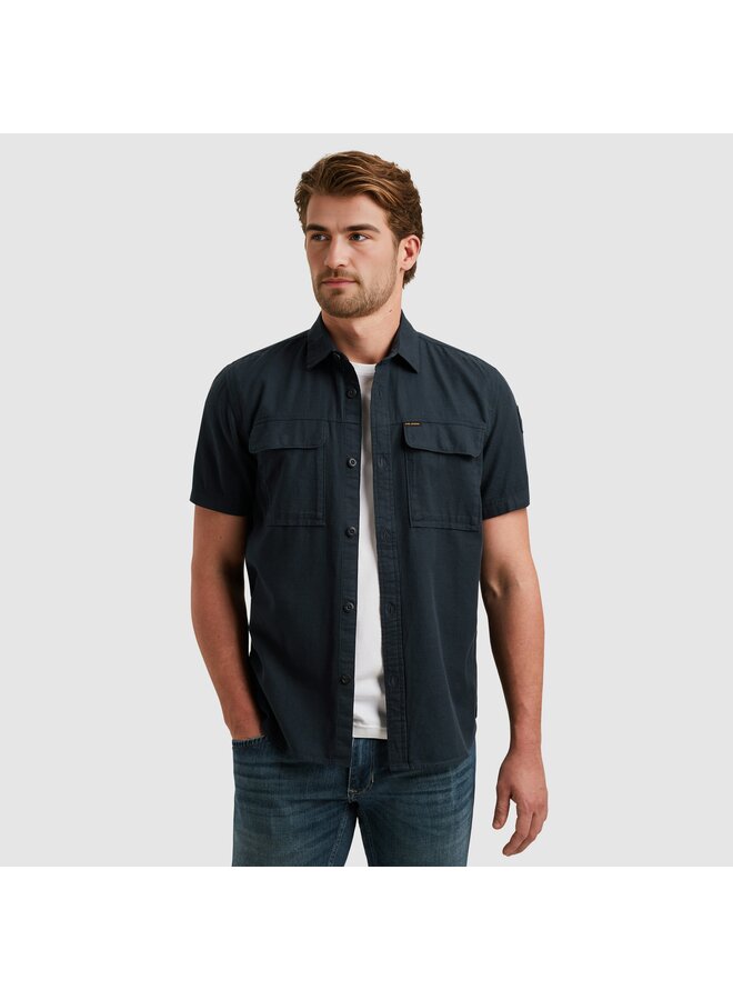 PSIS2503242 5281 PME Legend Short Sleeve Shirt Slub Cotton Salute