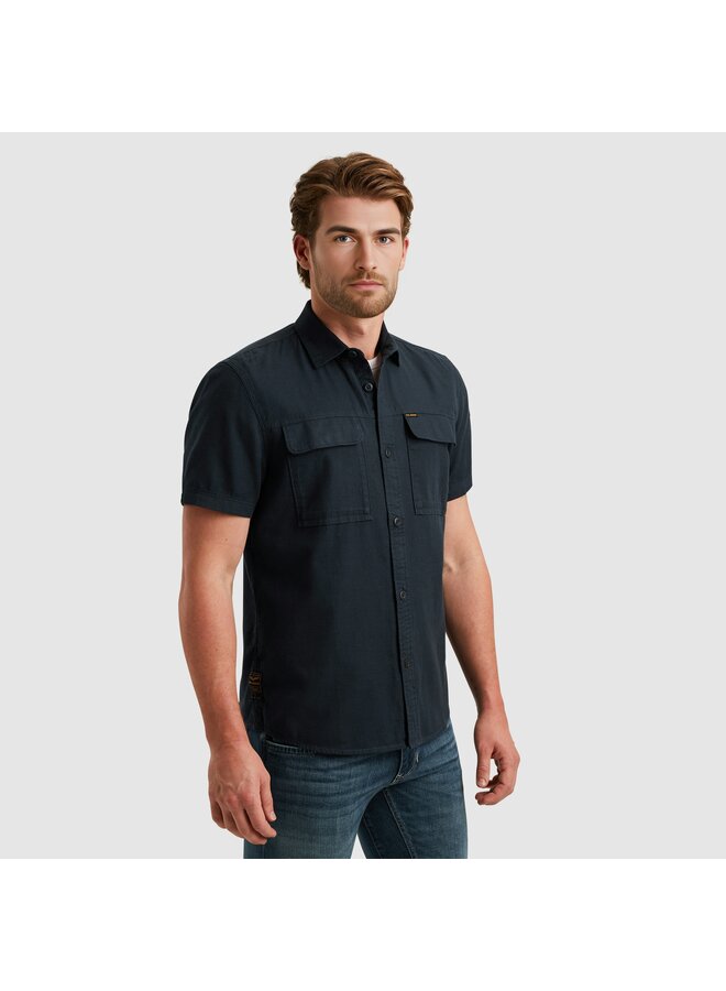 PSIS2503242 5281 PME Legend Short Sleeve Shirt Slub Cotton Salute