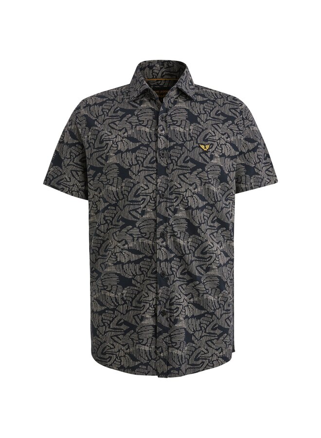 PSIS2503238 5281 PME Legend Short Sleeve Shirt Print on Jersey Pique Salute
