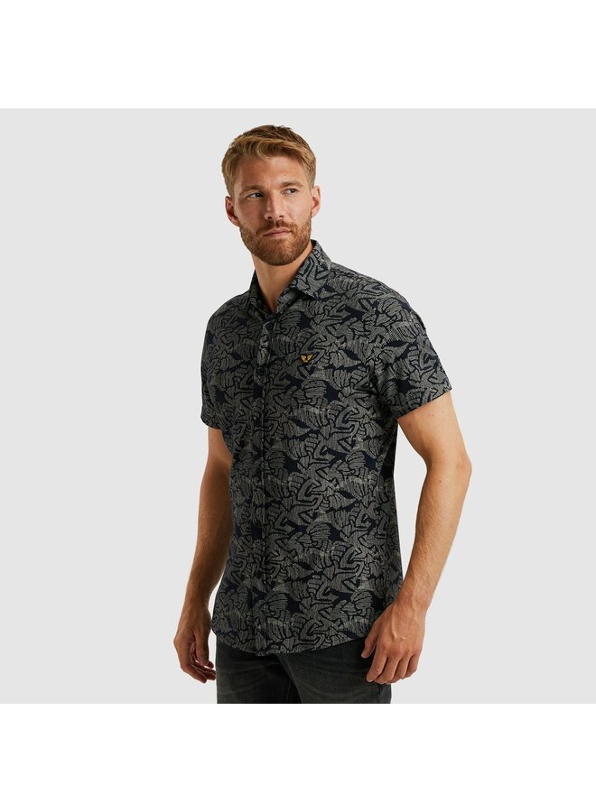 PSIS2503238 5281 PME Legend Short Sleeve Shirt Print on Jersey Pique Salute