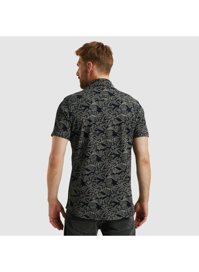 PSIS2503238 5281 PME Legend Short Sleeve Shirt Print on Jersey Pique Salute
