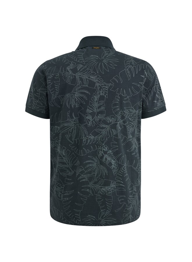 PPSS2503859 5281 PME Legend Short sleeve polo Single jersey aop Salute
