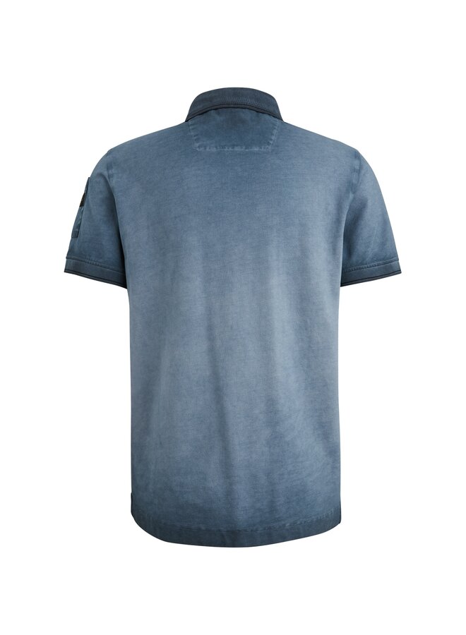 PPSS2503855 5281 PME Legend Short sleeve polo cold dye pique Salute