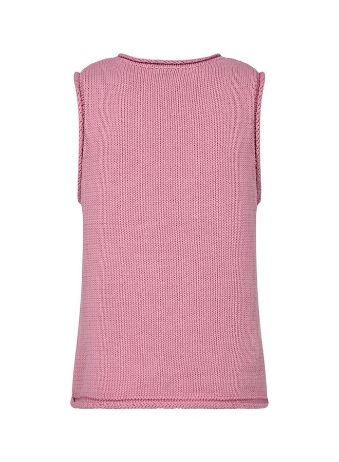 168050 248 Mosmosh MM Aubin SL knit top Cashmere Rose