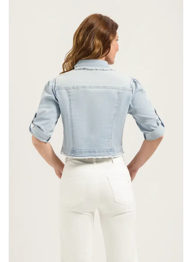 CR0070 416 Florez Zaza Jacket light blue