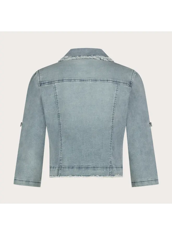 CR0070 416 Florez Zaza Jacket light blue