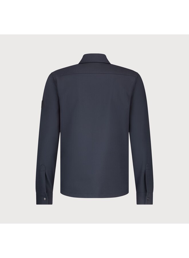 PisaS25-M100 Blue Industry Shirtjacket NAVY