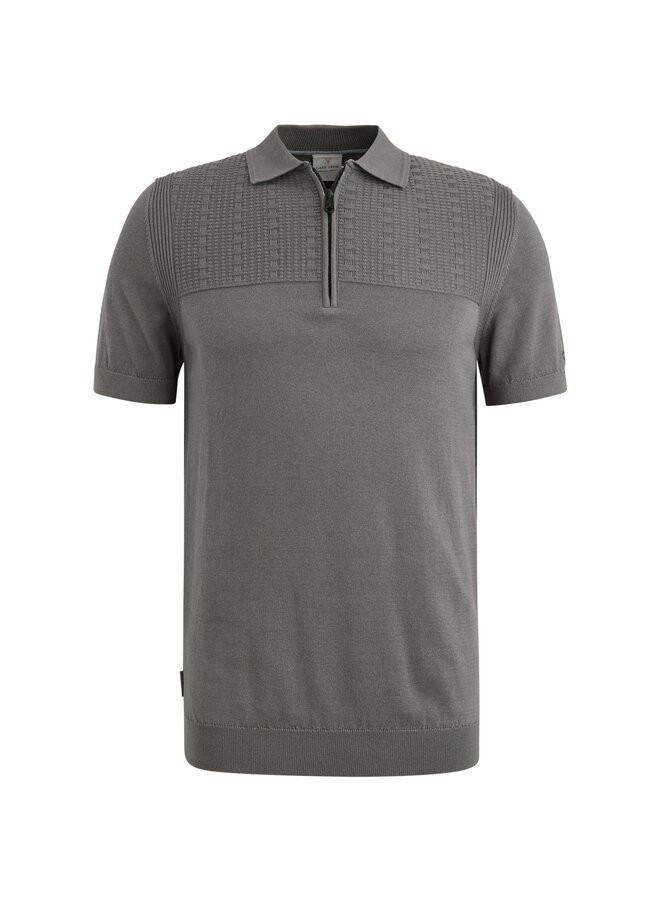 CPSS2504885 9133 Cast Iron Short sleeve polo cotton modal Granite Gray