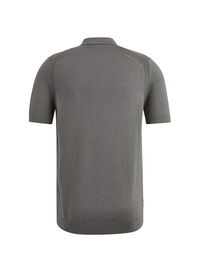 CPSS2504885 9133 Cast Iron Short sleeve polo cotton modal Granite Gray