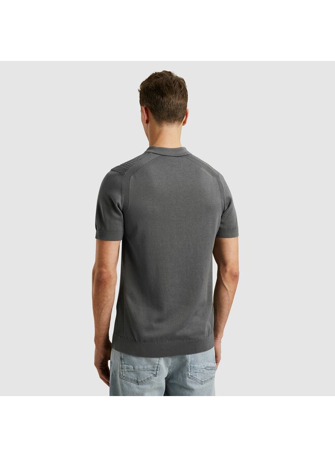 CPSS2504885 9133 Cast Iron Short sleeve polo cotton modal Granite Gray