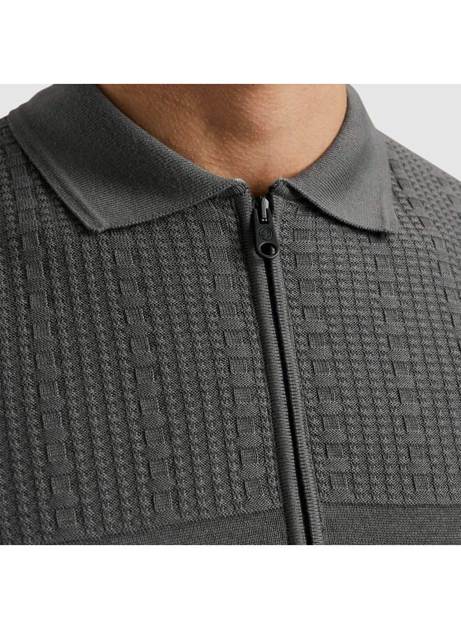 CPSS2504885 9133 Cast Iron Short sleeve polo cotton modal Granite Gray