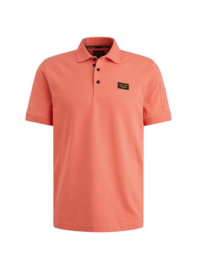 PPSS2504899 3067 PME Legend Short sleeve polo trackway polo Porcelain Rose