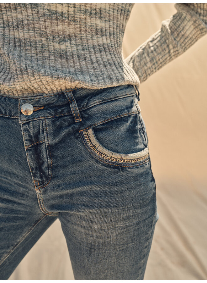 161490 401 MosMosh MMNaomi Mateos Jeans Blue