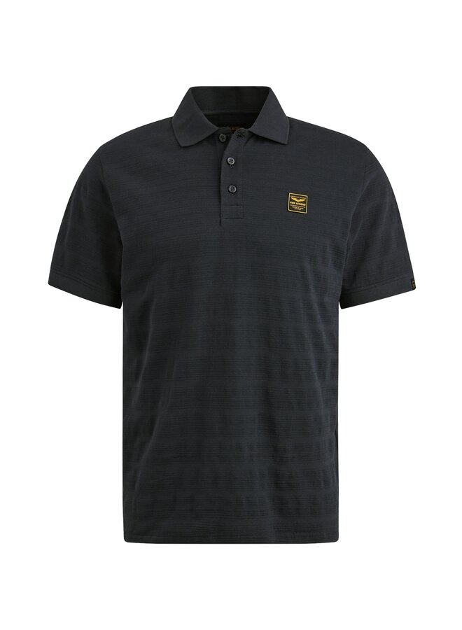 PPSS2504854 5281 PME Legend Short sleeve polo jacquard jersey stripe Salute