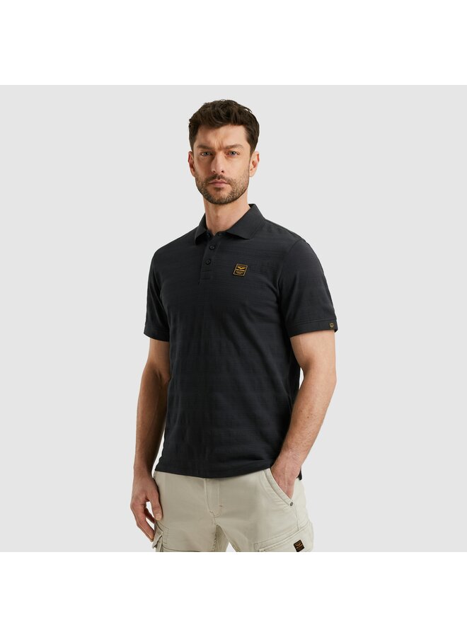 PPSS2504854 5281 PME Legend Short sleeve polo jacquard jersey stripe Salute
