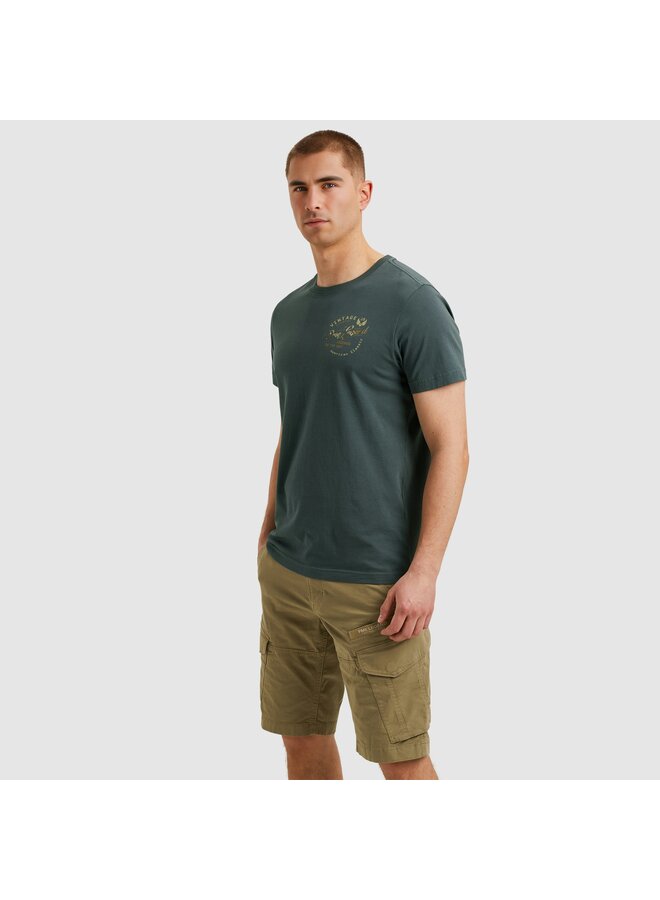 PTSS2504596 9076 PME Legend Short sleeve r-neck single jersey play Dark Slate