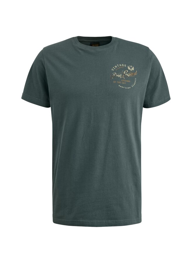 PTSS2504596 9076 PME Legend Short sleeve r-neck single jersey play Dark Slate