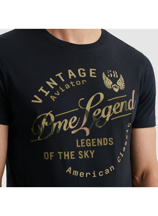PTSS2504596 5281 PME Legend Short sleeve r-neck single jersey play Salute