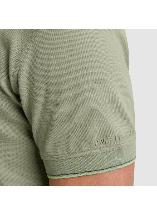 PPSS2504867 6170 PME Legend Short sleeve polo stretch pique package Shadow
