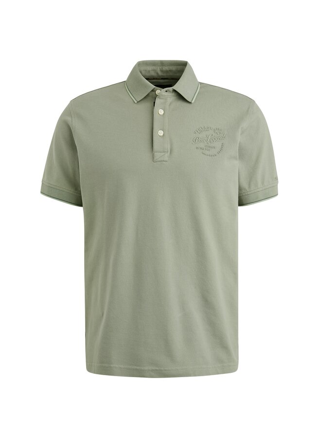 PPSS2504867 6170 PME Legend Short sleeve polo stretch pique package Shadow