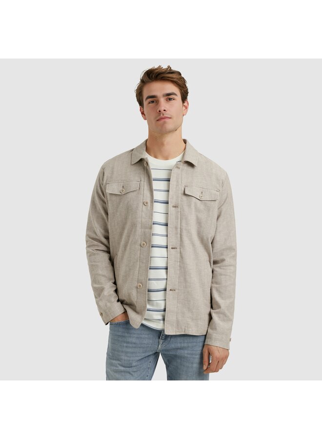 VBL2504190 8265 Vanguard Blazer Jacket Linen Twill Pure Cashmere