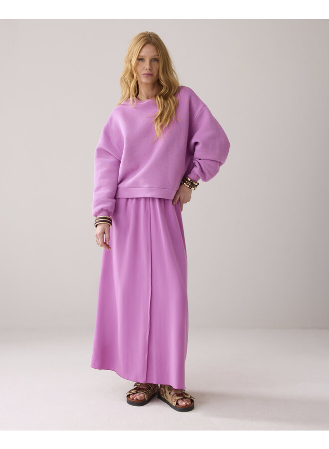 3s5067-30413 557 Summum Oversized soft sweatshirt  Cyclaam