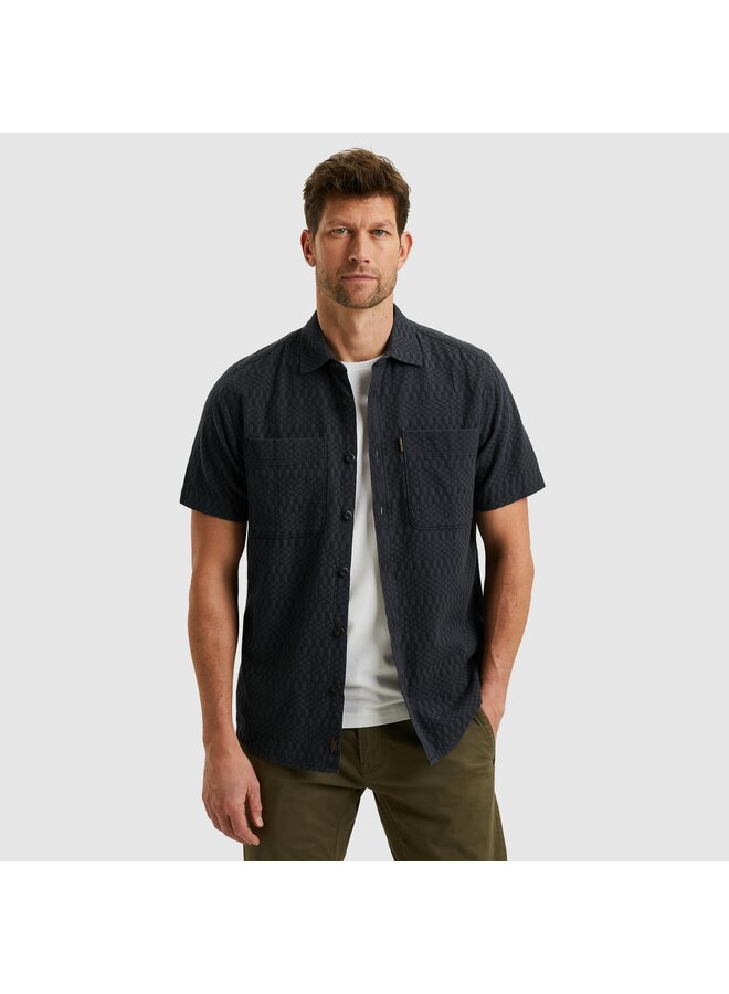 PSIS2504214 5281 PME Legend Short Sleeve Shirt Jacquard Salute