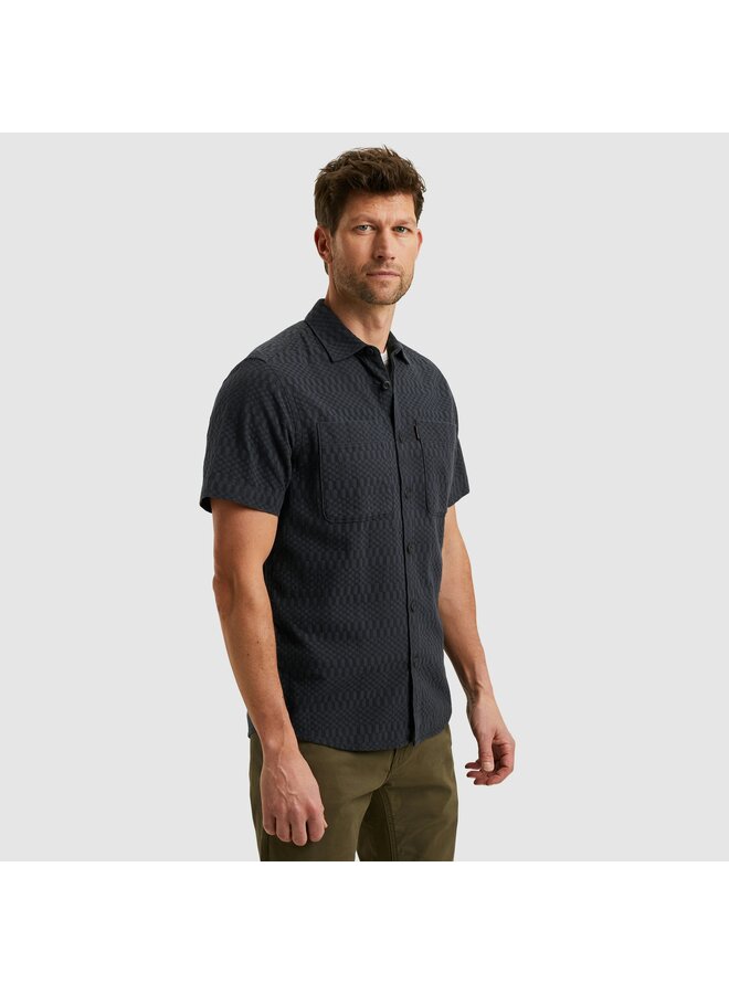 PSIS2504214 5281 PME Legend Short Sleeve Shirt Jacquard Salute
